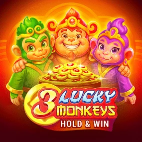 3 Lucky Monkeys Hold & Win la Xonbet Casino